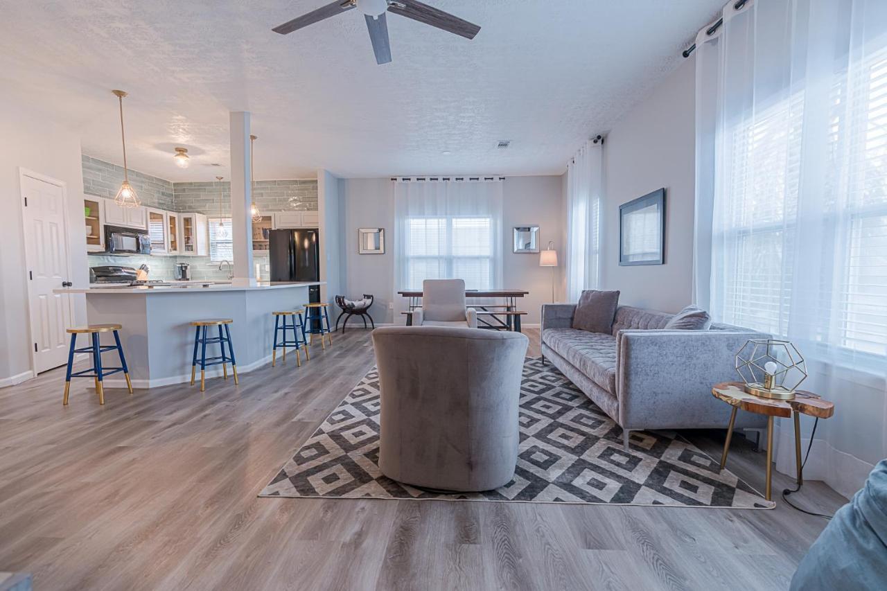 The Blue Flamingo Villa Galveston Bagian luar foto