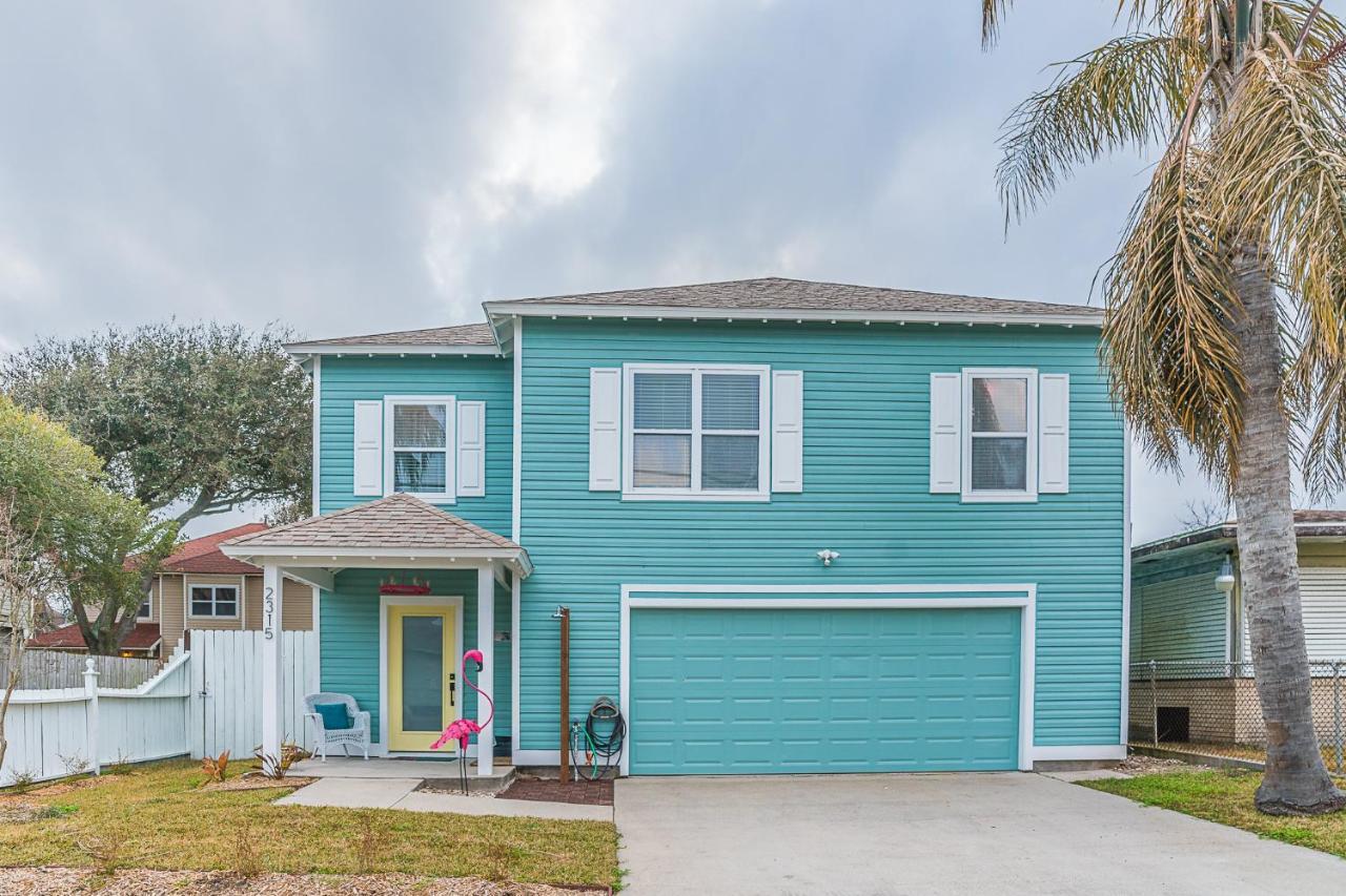 The Blue Flamingo Villa Galveston Bagian luar foto